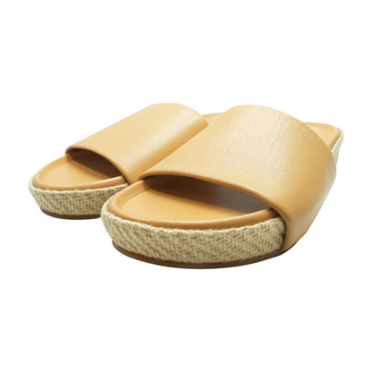 Tan Flat Sandals