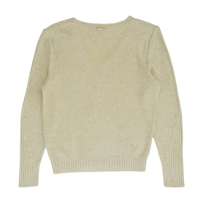 Vintage Beige Pullover Sweater
