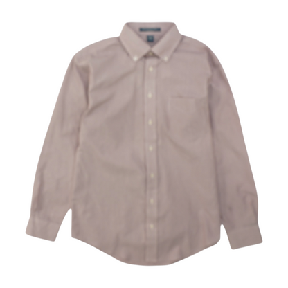Red Striped Long Sleeve Button Down