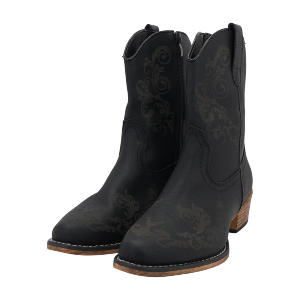 Black Western Boots