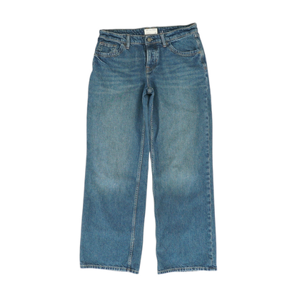 Navy Straight Jeans