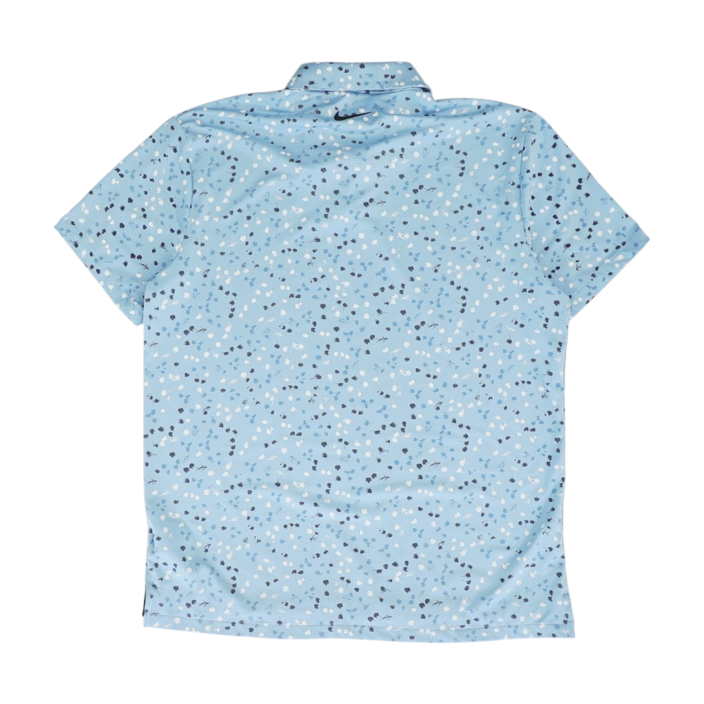 Blue Print Short Sleeve Polo