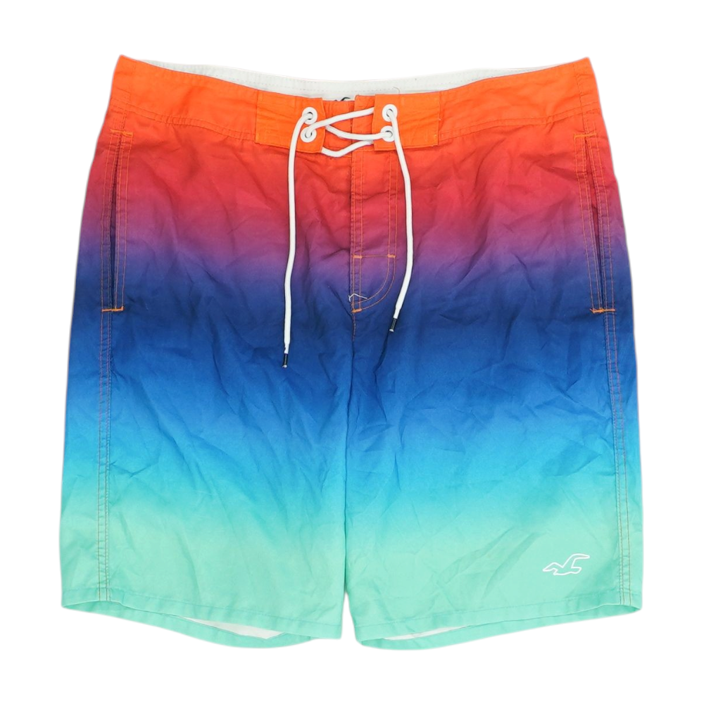 Multi Color Block Swim Bottom