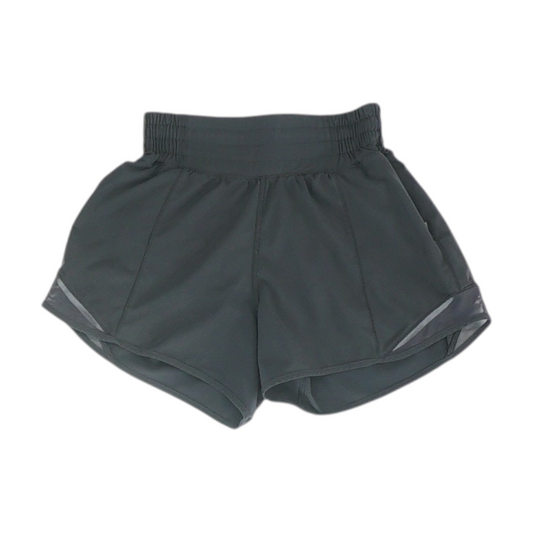 Black Solid Active Shorts