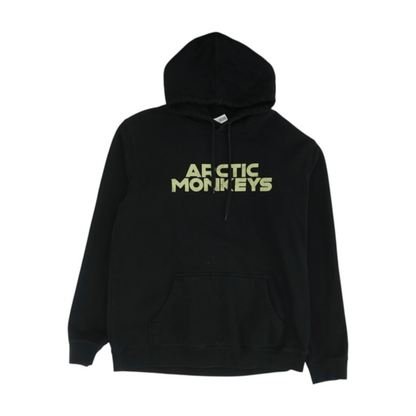 Black Solid Hoodie Pullover
