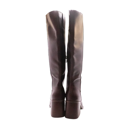 Brown Knee-High Boots