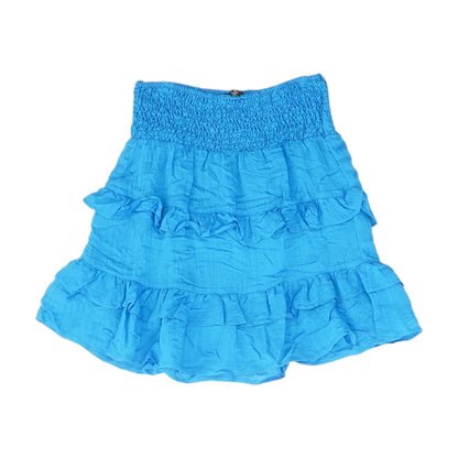 Blue Mini Skirt