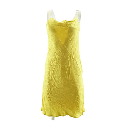 Yellow Floral Midi Dress