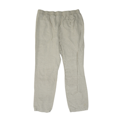 Beige Regular Pants
