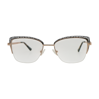 Gold La Boca Cat Eye Prescription Eyewear