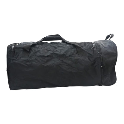 Black Collapsible Rolling Duffel Bag