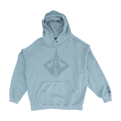 Tan Print Hoodie Pullover