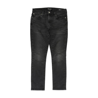 Black High Rise Skinny Leg Jeans