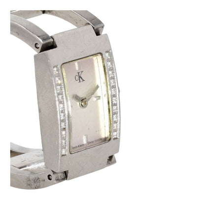 Women's Dress Stainless Steel Diamond Accent Bracelet Watch