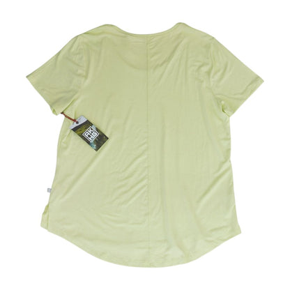 Neon Green V Neck T-Shirt