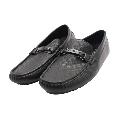 Black Slip-On Dress Shoes