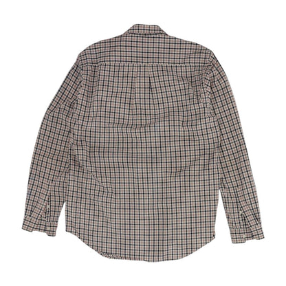 Multi Plaid Long Sleeve Button Down