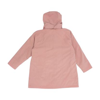 Pink Plus Solid Rain Jacket