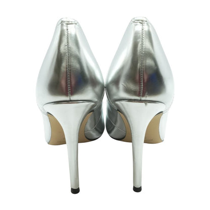 Silver Stiletto Heels