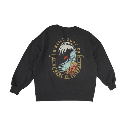 Gray Solid Sweatshirt Pullover