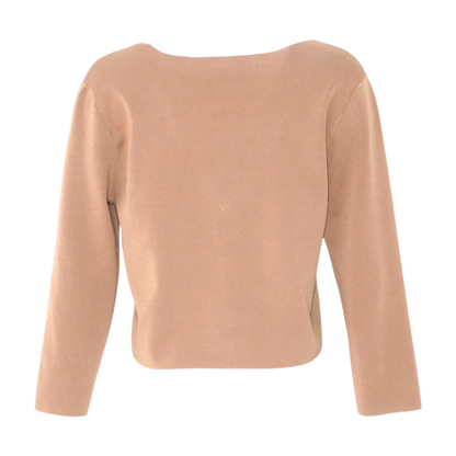 Brown Cardigan Sweater