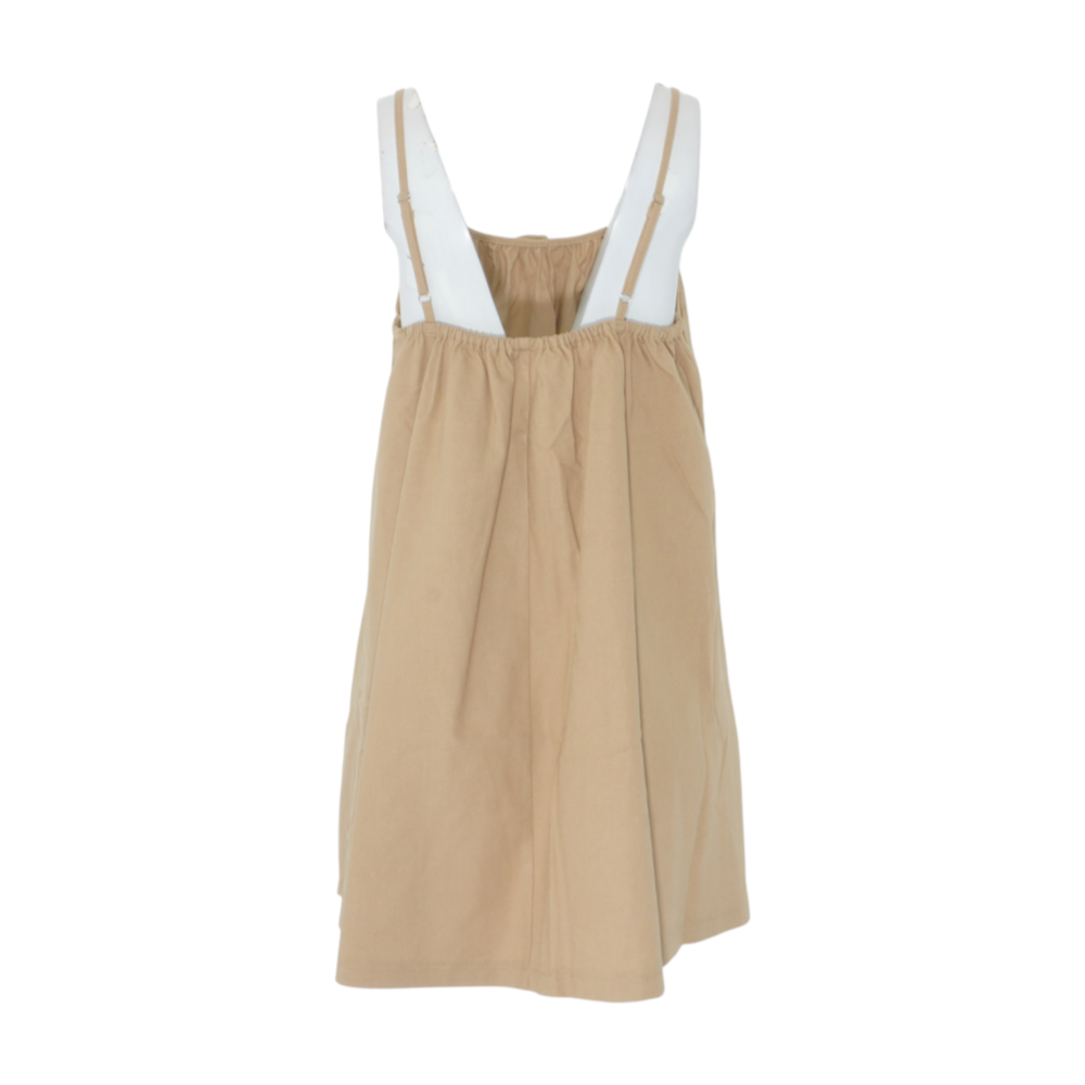 FISOEW Khaki Mini Dress – Image 2