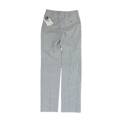 White Striped Chino Pants