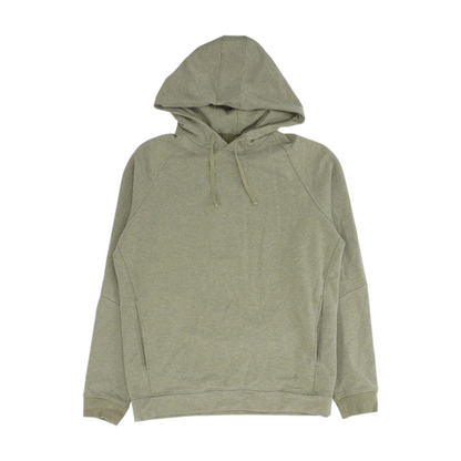 Green Solid Hoodie Pullover