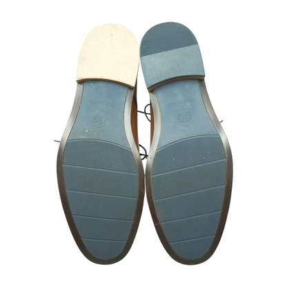 Brown Lace-Up Dress Shoes