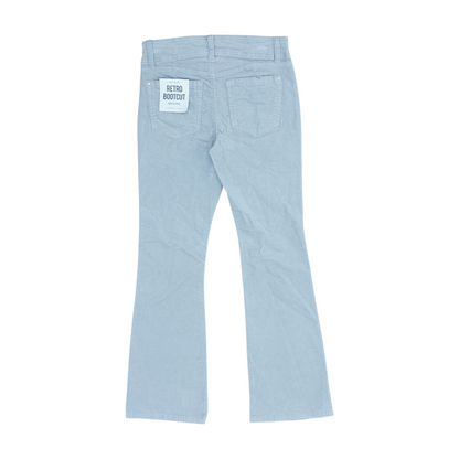 Gray Bootcut Pants