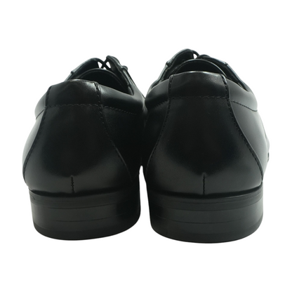 Black Lace-Up Dress Shoes