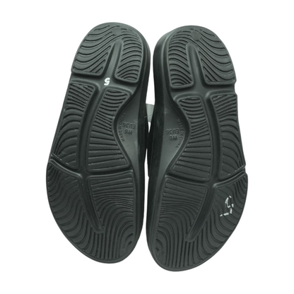 Black Flat Sandals