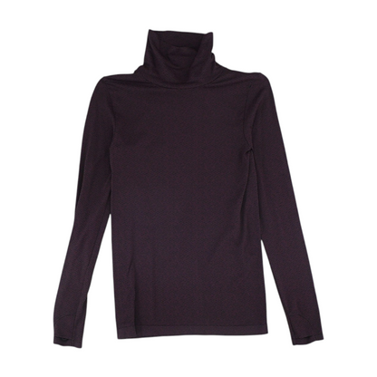 Burgundy Abstract Blouse