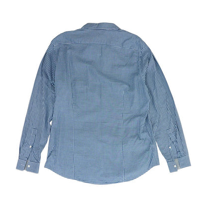 Blue Character Long Sleeve Button Down