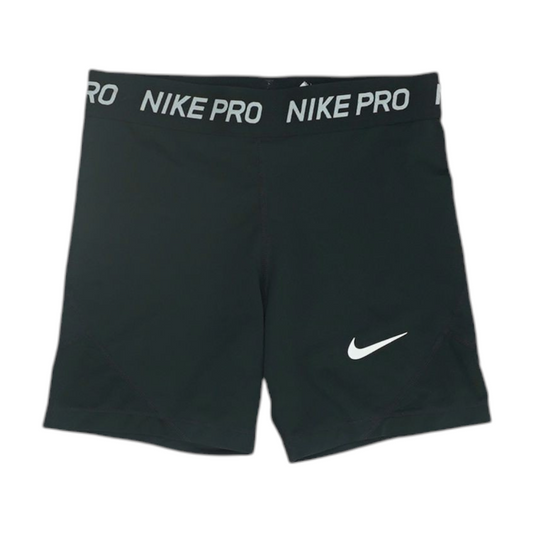 Black Solid Active Shorts