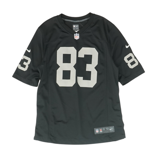Men's Black Las Vegas Raiders Short Sleeve Jersey
