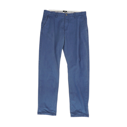 Blue Straight Pants