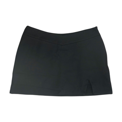 Black Petite Mini Skort