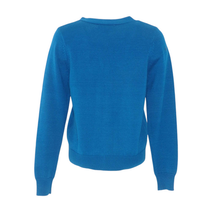 Teal Cardigan Sweater