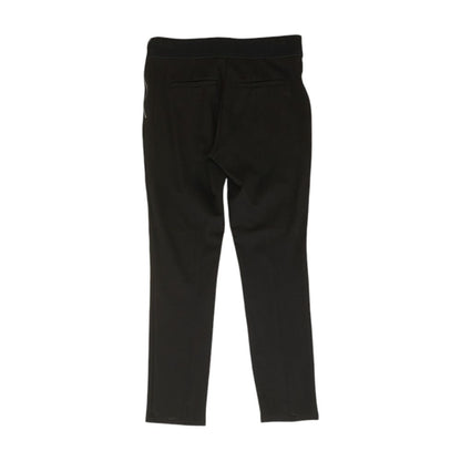 Black Solid Dress Pants