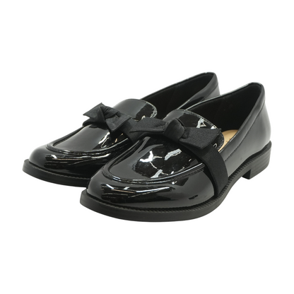 Black Slip-On Flats