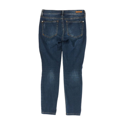 Blue Solid Jeans