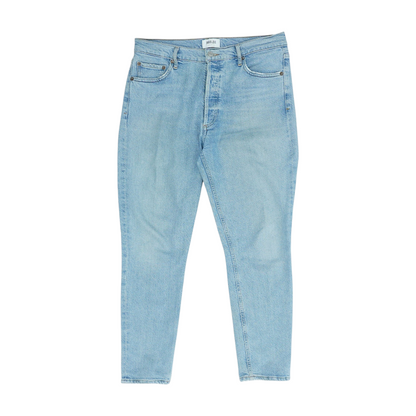 Blue Tapered Jeans