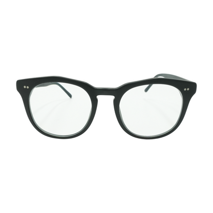 Black Weston Round Prescription Eyewear