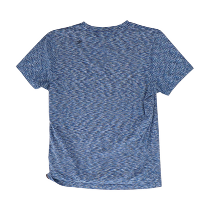 Blue Abstract Active T-Shirt
