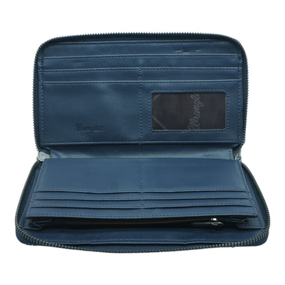 Blue Wristlet Wallet