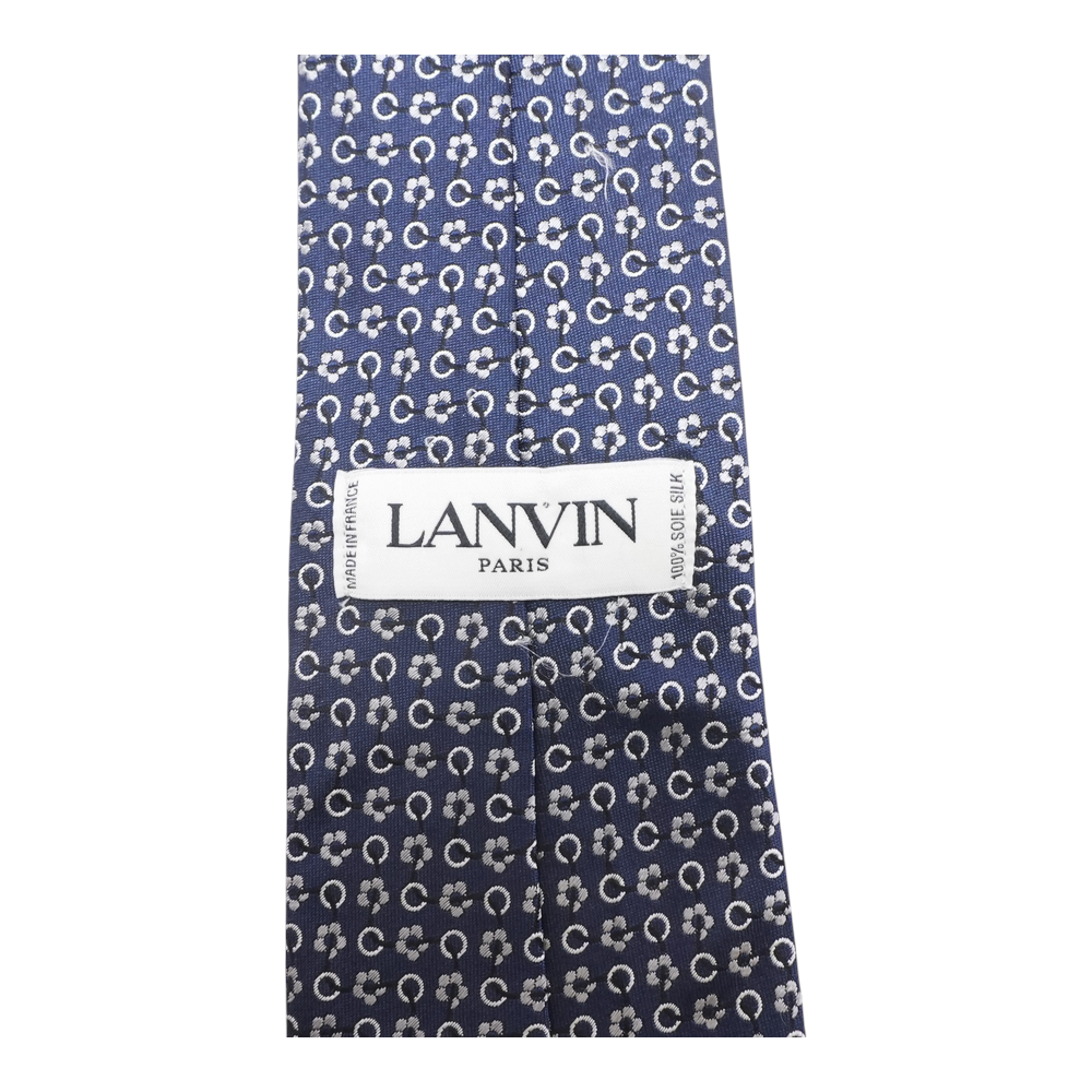 Blue Graphic Neck Tie