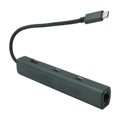 Black PowerExpand 6-in-1 USB-C Ethernet Hub Misc.