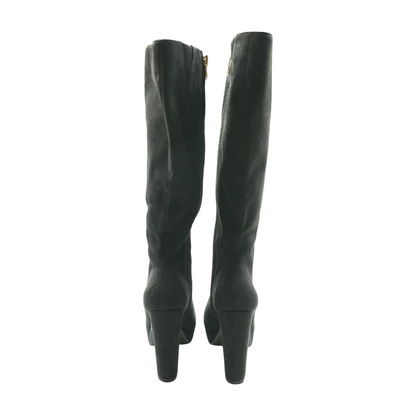 Black Knee-High Boots