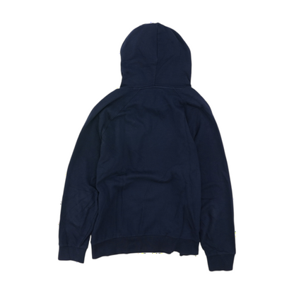 Navy Solid Hoodie Pullover